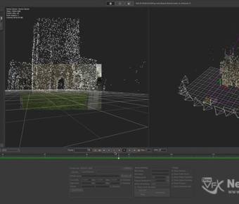 PFTrack摄影测量跟踪练习素材：城堡环拍