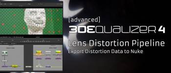 3DE与NukeX镜头畸变数据导出套件|Lens Distortion Kit