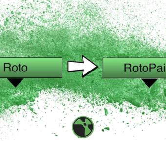 Nuke将Roto节点转换为Rotopaint节点