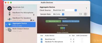 MacOS虚拟音频驱动BlackHole同时录制屏内外声音