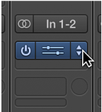图。 将指针悬停在“效果”插槽的最右边部分，以选取不同的插件。